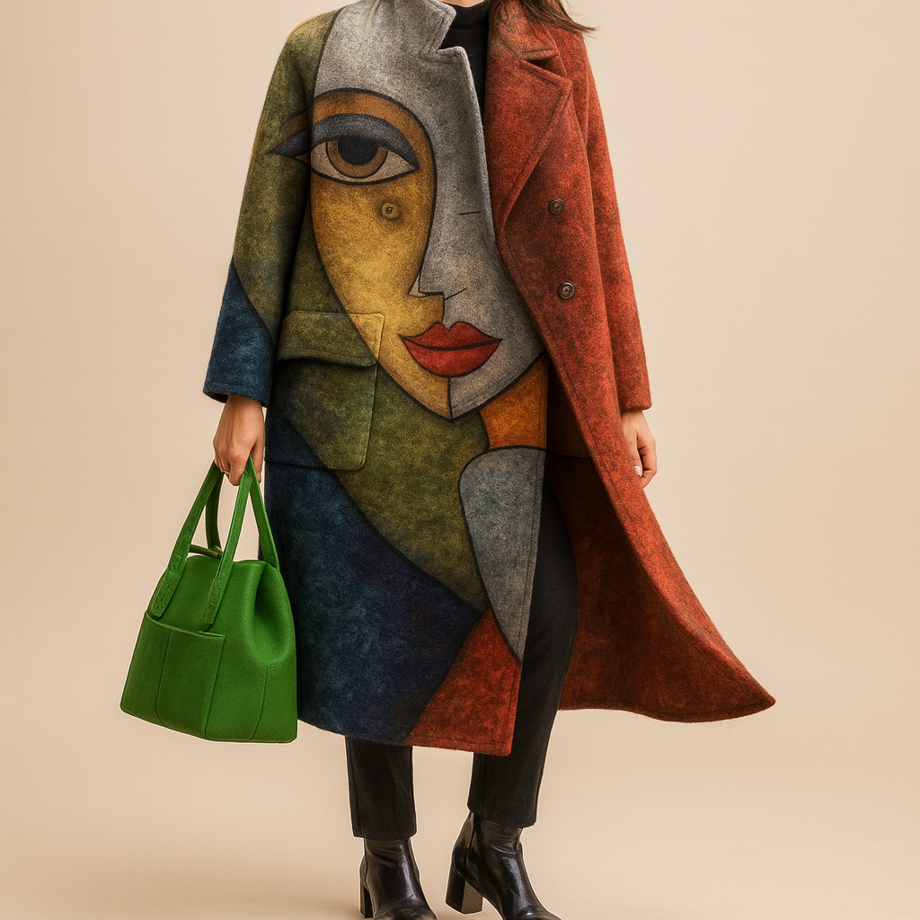 FRESH LABEL | Isa – Printed Women's Coat