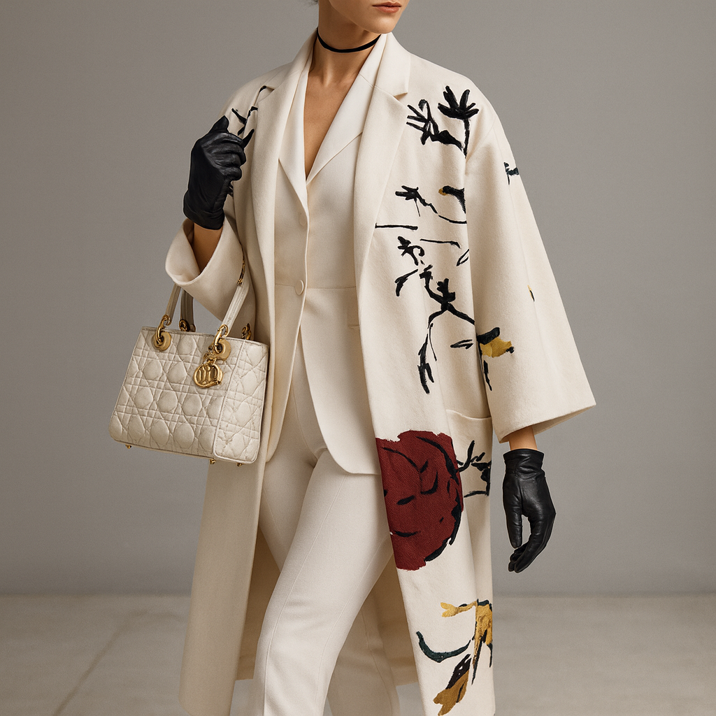 FRESH LABEL | Isa – Printed Women's Coat